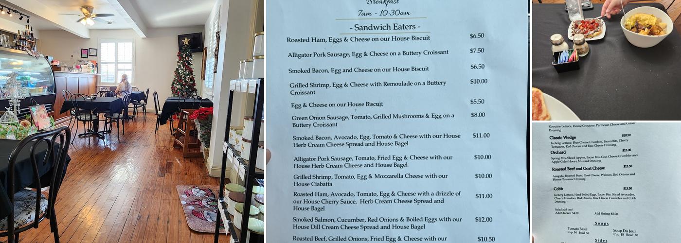 Rebouche's Cafe Menu