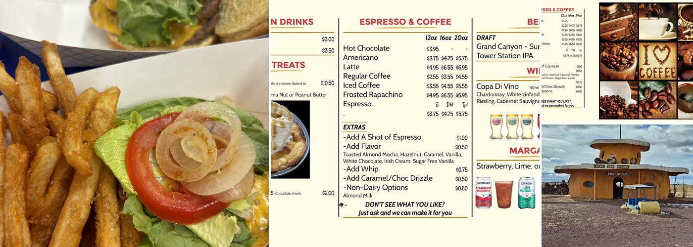 Fred's Diner Menu