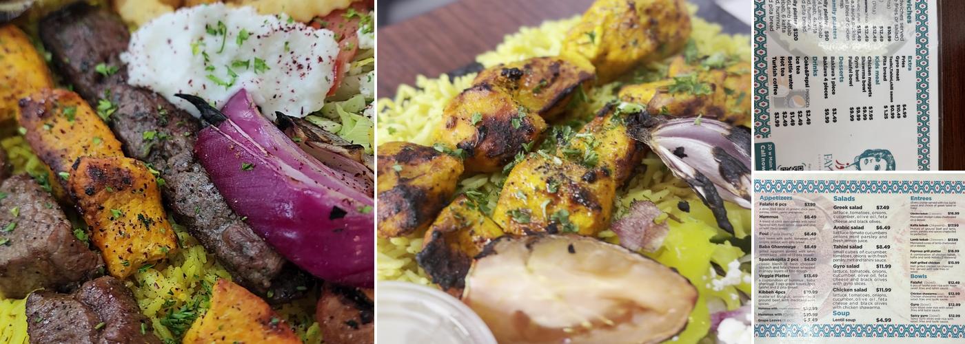 FAYROUZ Authentic Mediterranean cuisine Menu