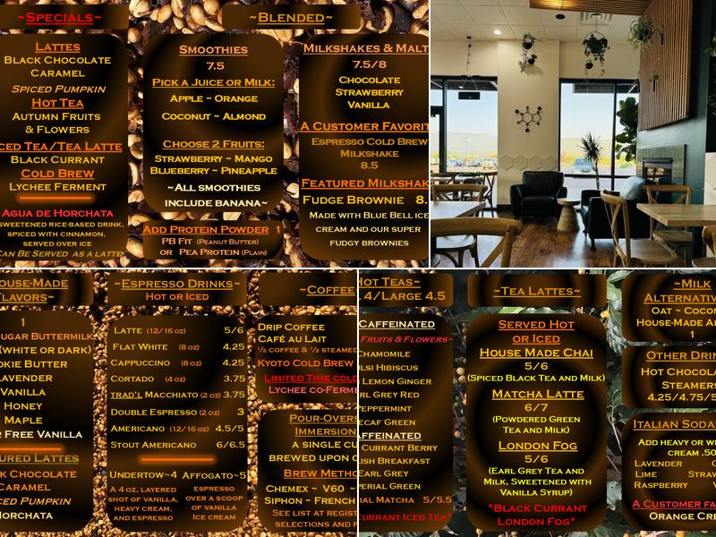 Forge Coffee Lab Menu