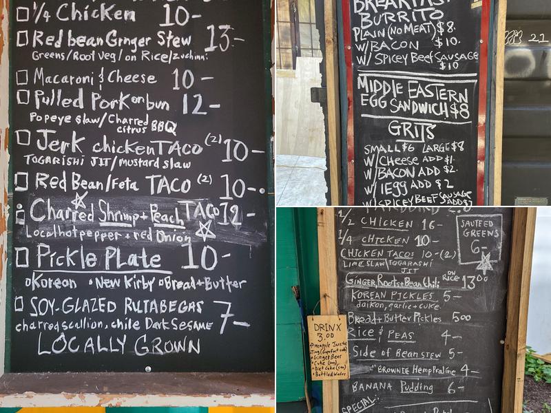 Yardbird Jerk Menu