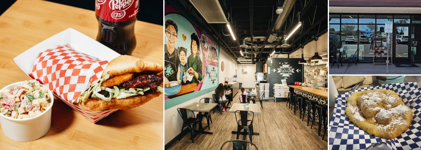 Hope's Frybread Menu