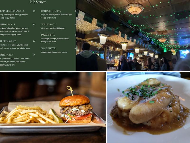 Mickey's Irish Pub Menu