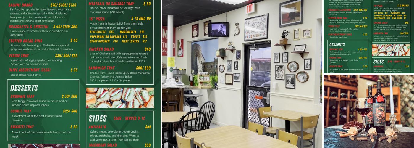 DECOSMO ITALIAN MARKET Menu