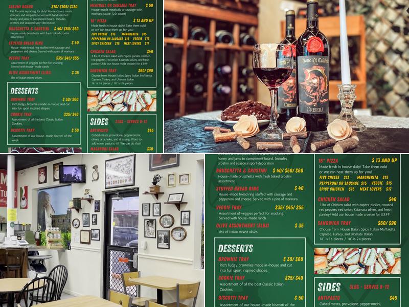 DECOSMO ITALIAN MARKET Menu