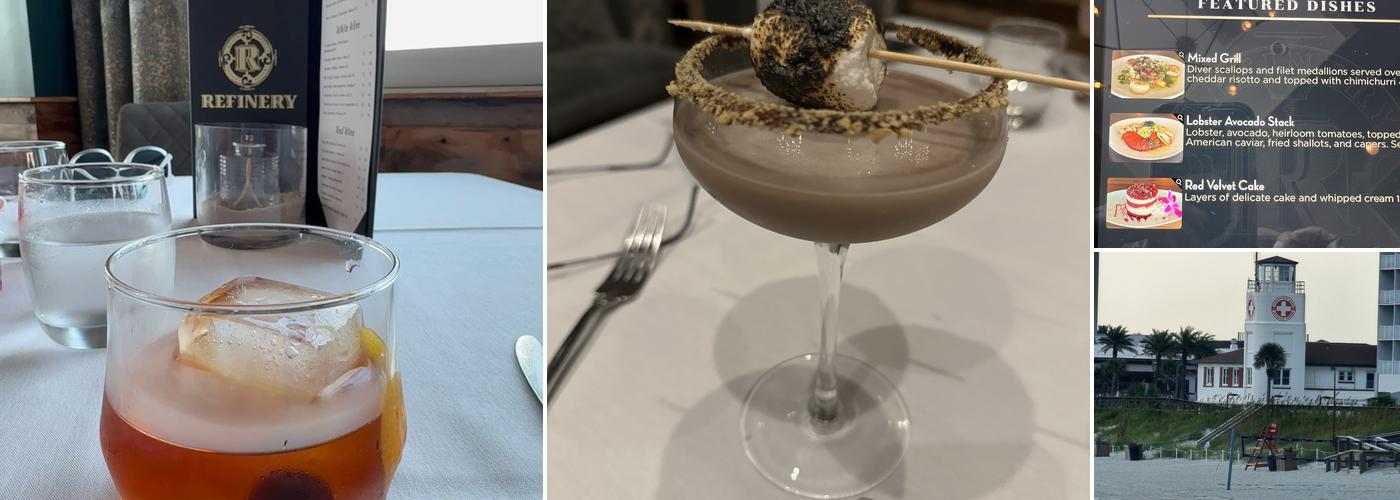 Refinery Jax Beach Menu