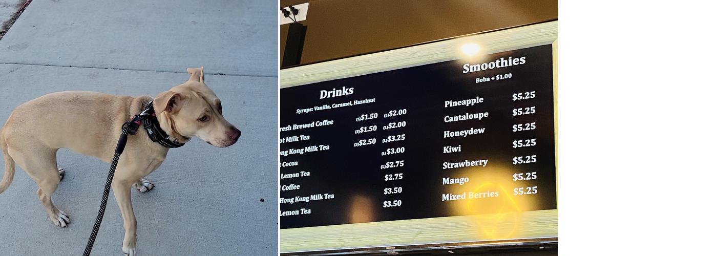Captain Bakery Menu