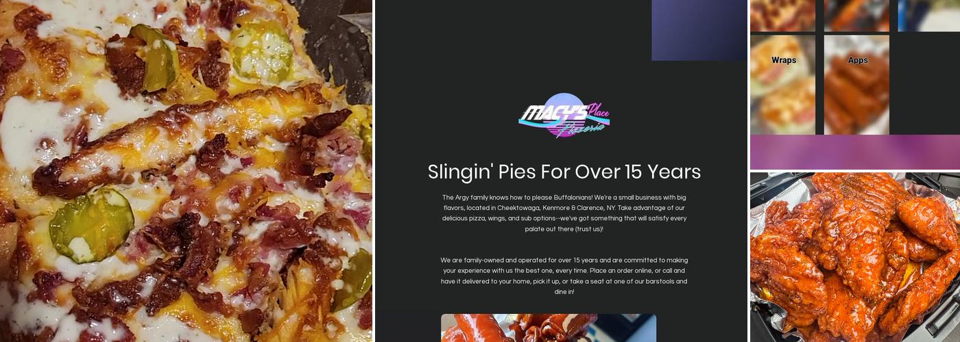 Macy's Place Pizzeria Menu