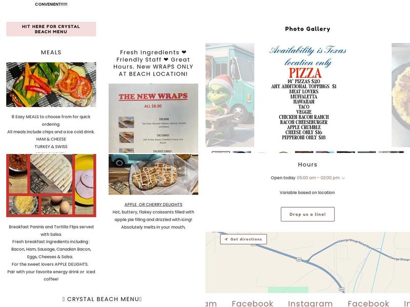 The Panini Press LLC Menu