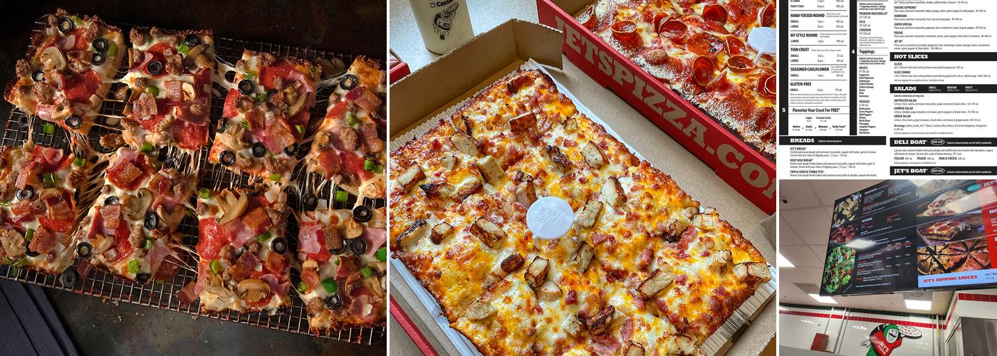 Jet's Pizza Menu