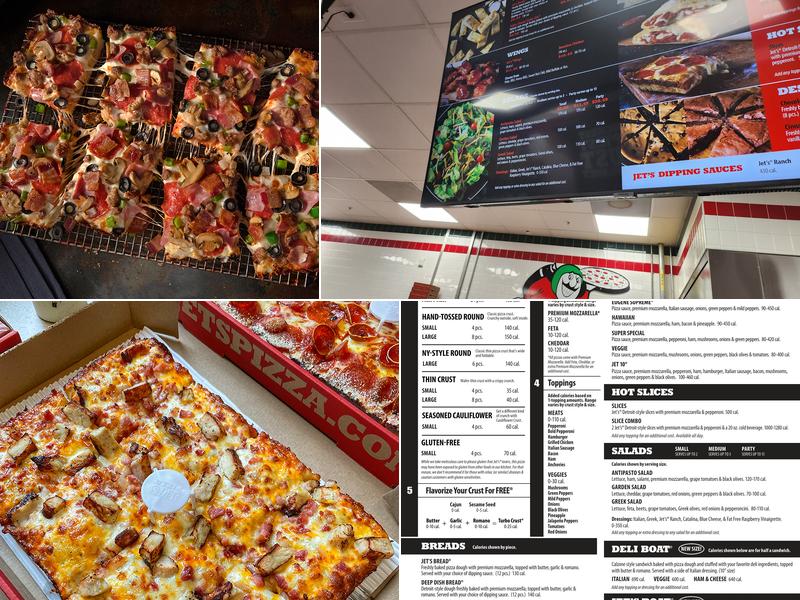 Jet's Pizza Menu