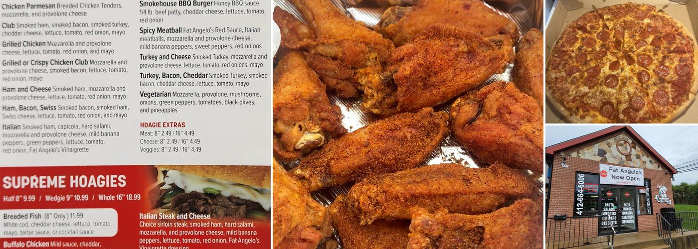 Fat Angelo's Menu