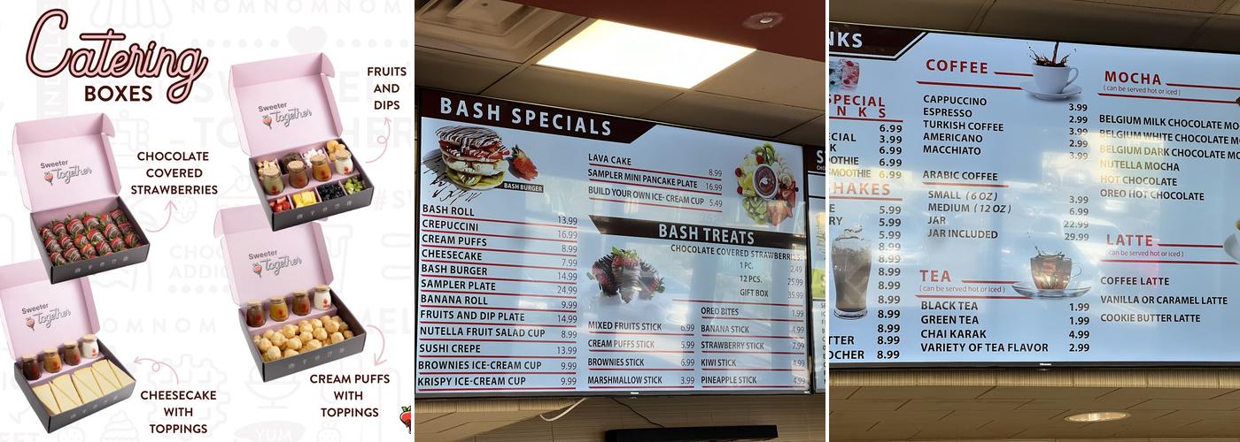 Chocolate Bash Menu