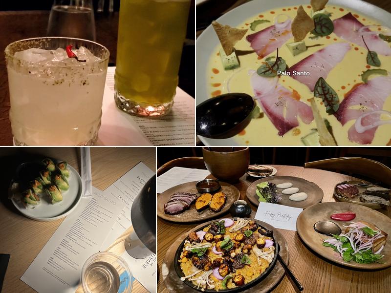 Palo Santo Menu
