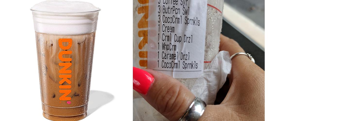 Dunkin' Menu