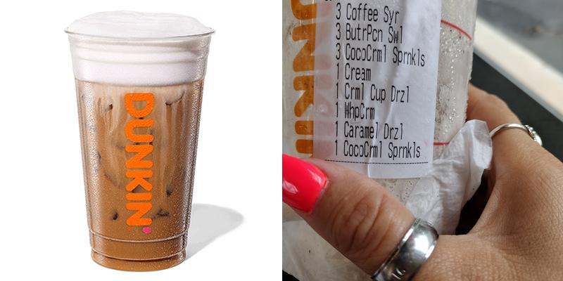 Dunkin' Menu