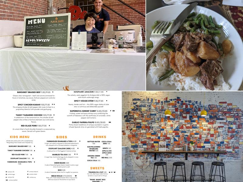 Flavor Boom! Jamaica Plain Menu