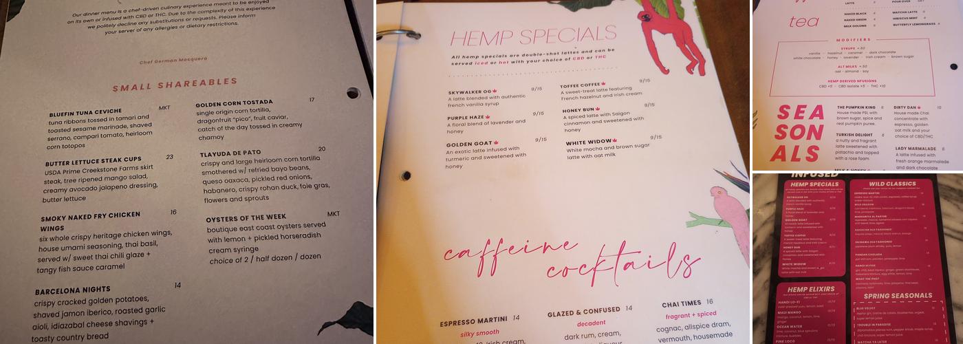 Wild Menu