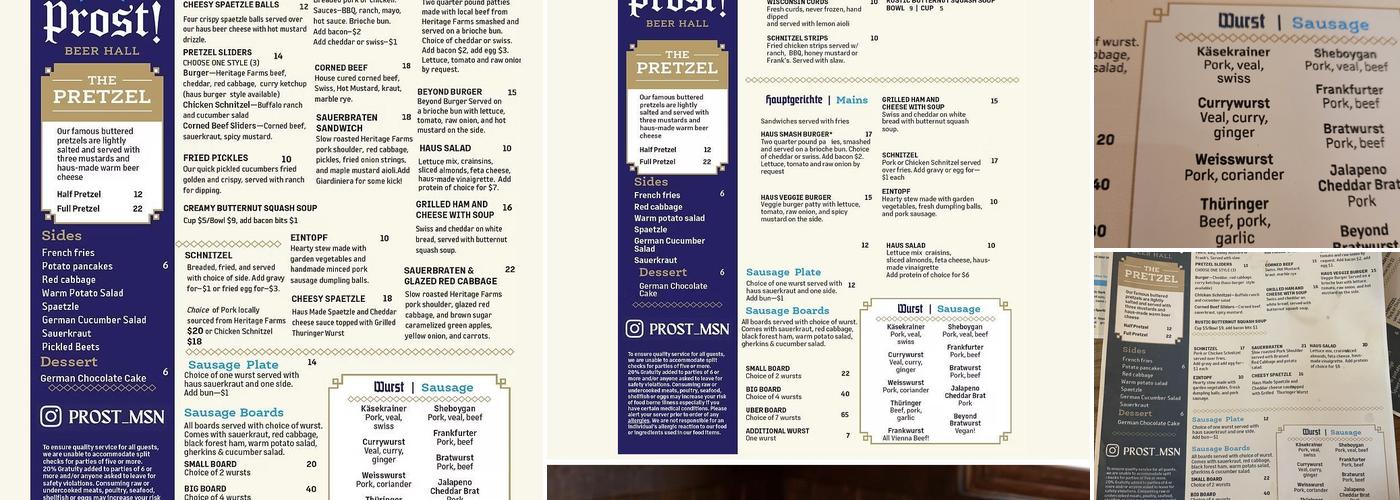 Prost! MSN Menu