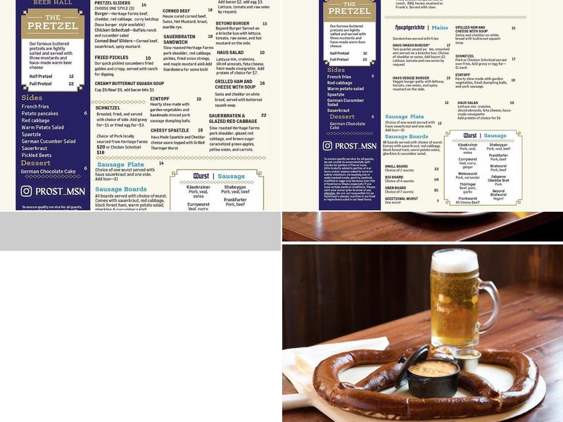 Prost! MSN Menu