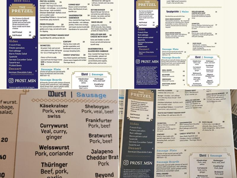 Prost! MSN Menu