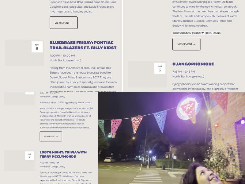 North Star Lounge Menu