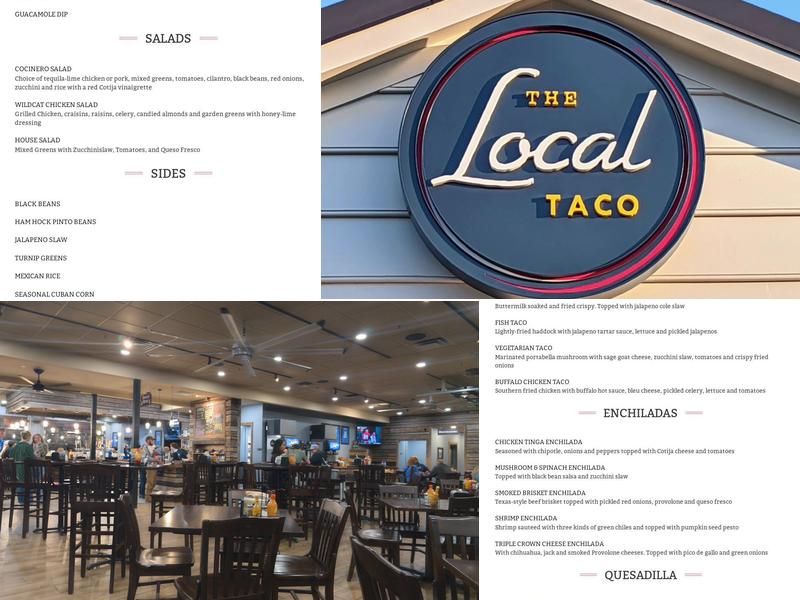 The Local Taco Lexington - Hamburg Location Menu