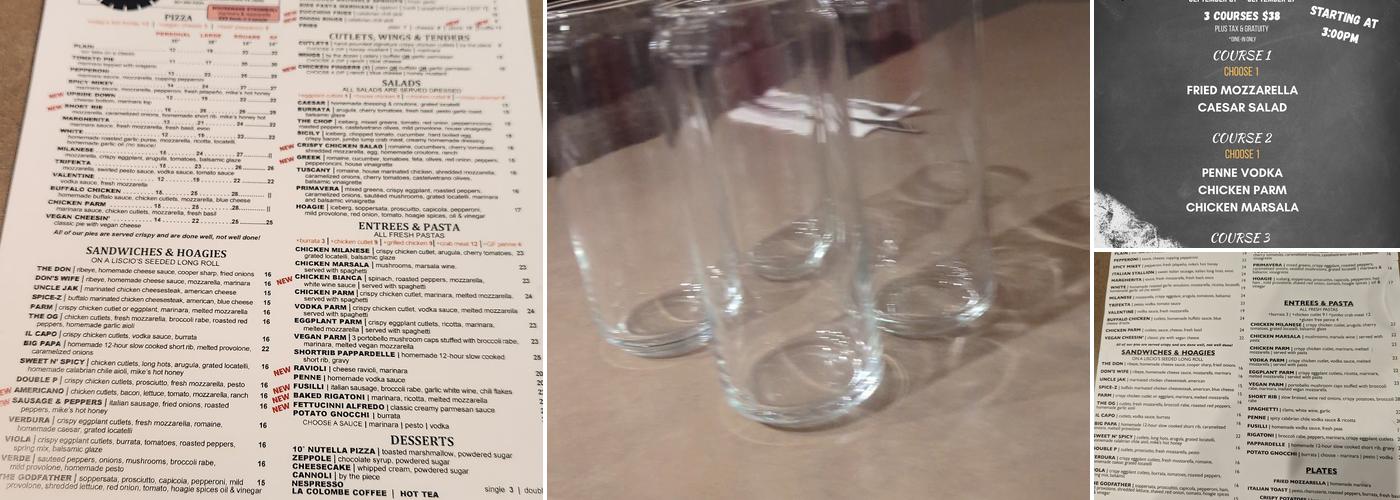 Pizza Wheel by West Avenue Grille Menu