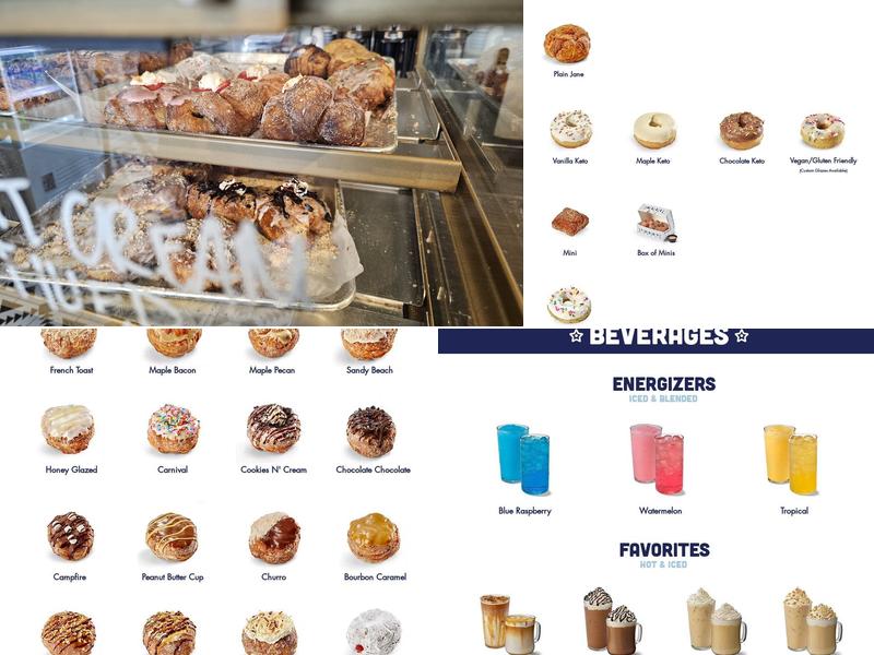 Parlor Doughnuts Menu