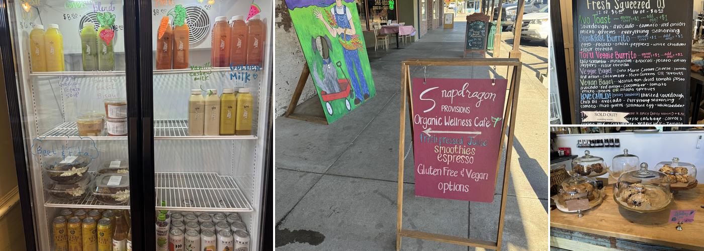 Snapdragon Provisions Menu