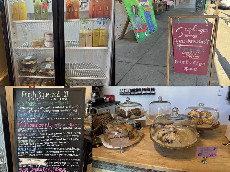 Snapdragon Provisions Menu