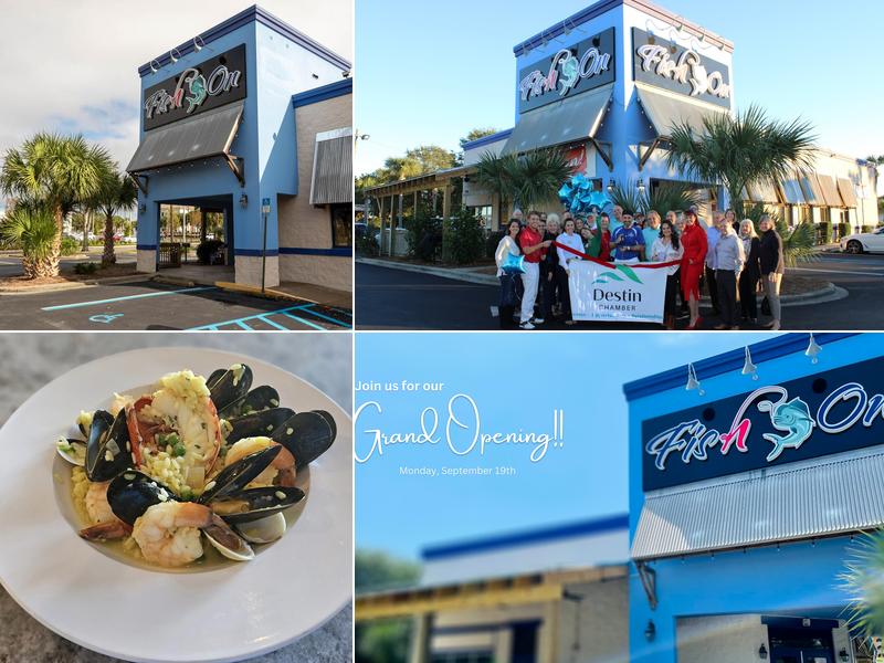 Fish On Seafood House 791 Harbor Blvd, Destin