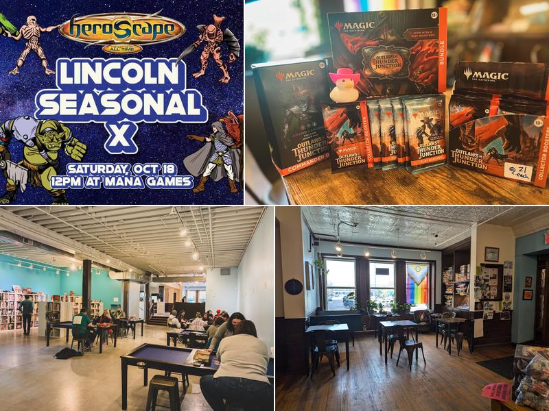 Mana Games Café 701 P St SUITE 102, Lincoln