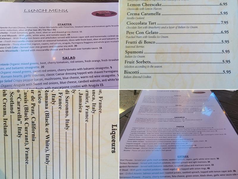 Angelo mio Menu