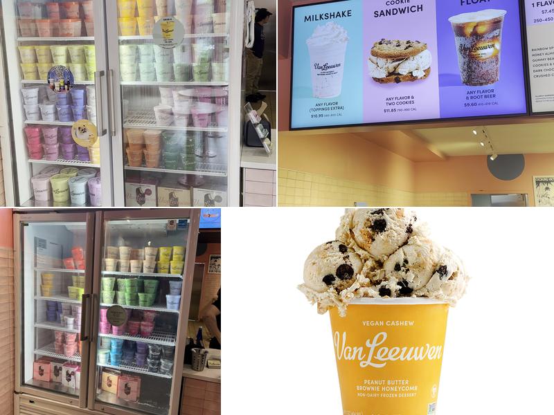Van Leeuwen Ice Cream Menu