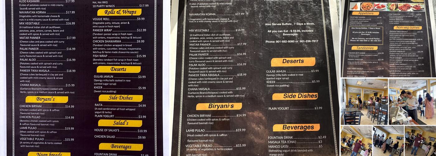 Tea Rx Menu