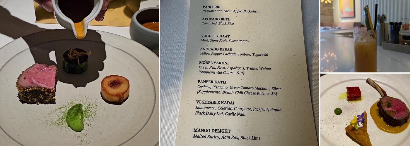Indienne Menu