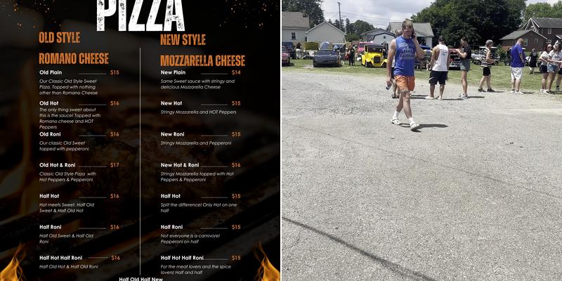 Chewton Volunteer Fire Department Menu