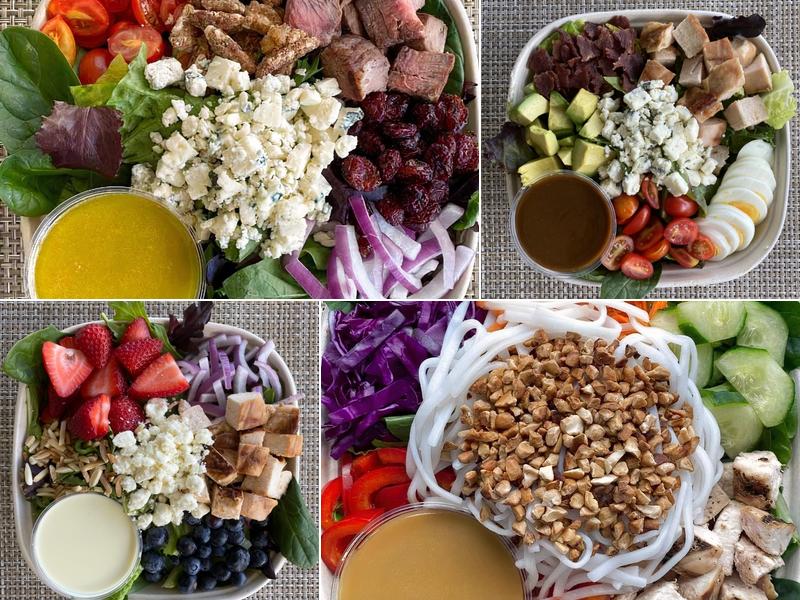 Edgy Veggie Salad Co. FOOD TRUCK IS IN BIG GRASSY FIELD, 3625 N Government Wy, Coeur d'Alene