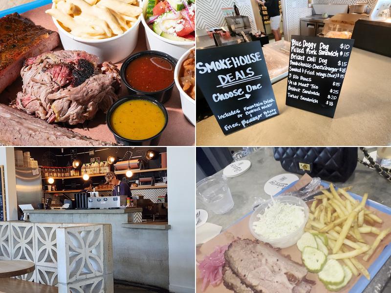 Blue Dog Craft Barbecue Menu