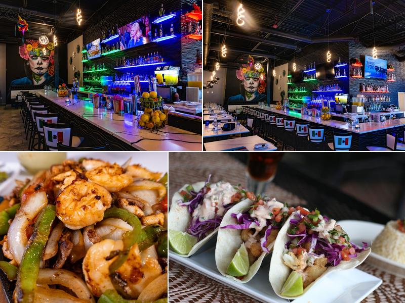 Blue Agave street tacos and margaritas