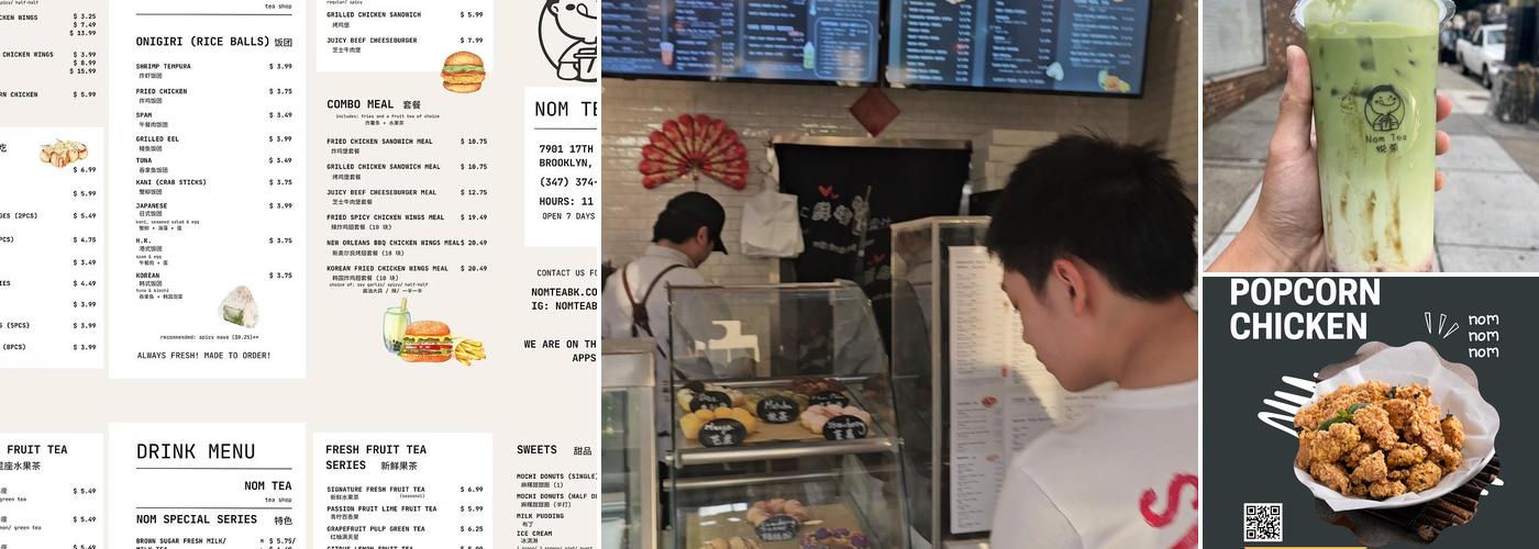 Nom Tea (Brooklyn) Menu