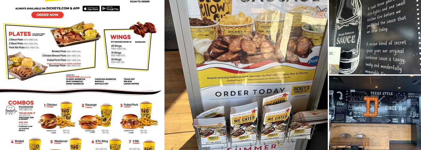 Dickey's Barbecue Pit Menu