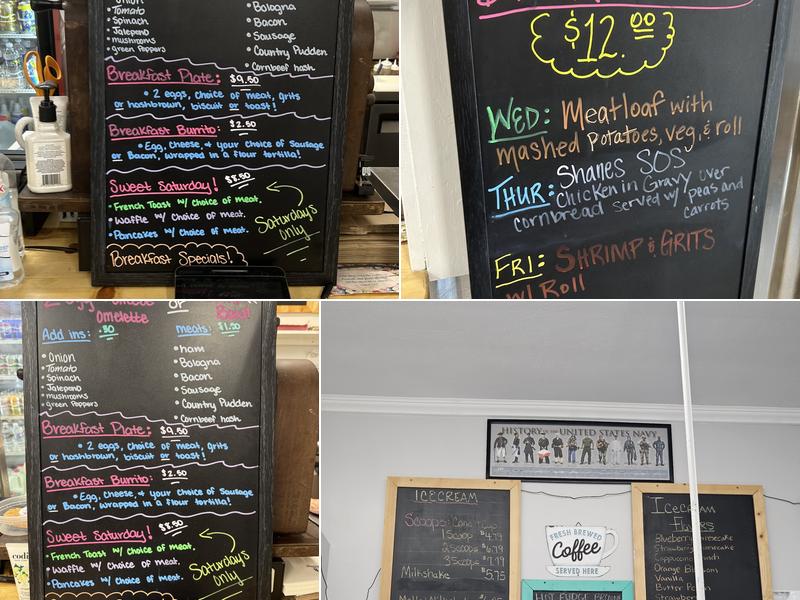 Nannie's Kitchen Menu