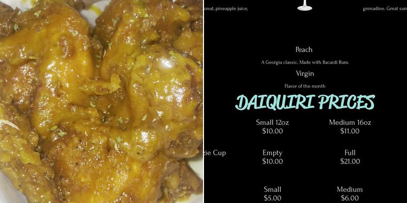 Daiquiri Factory Restaurant & Lounge Menu