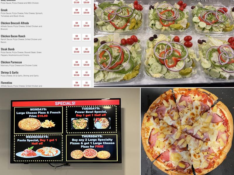 Carriage House Pizza Company Menu