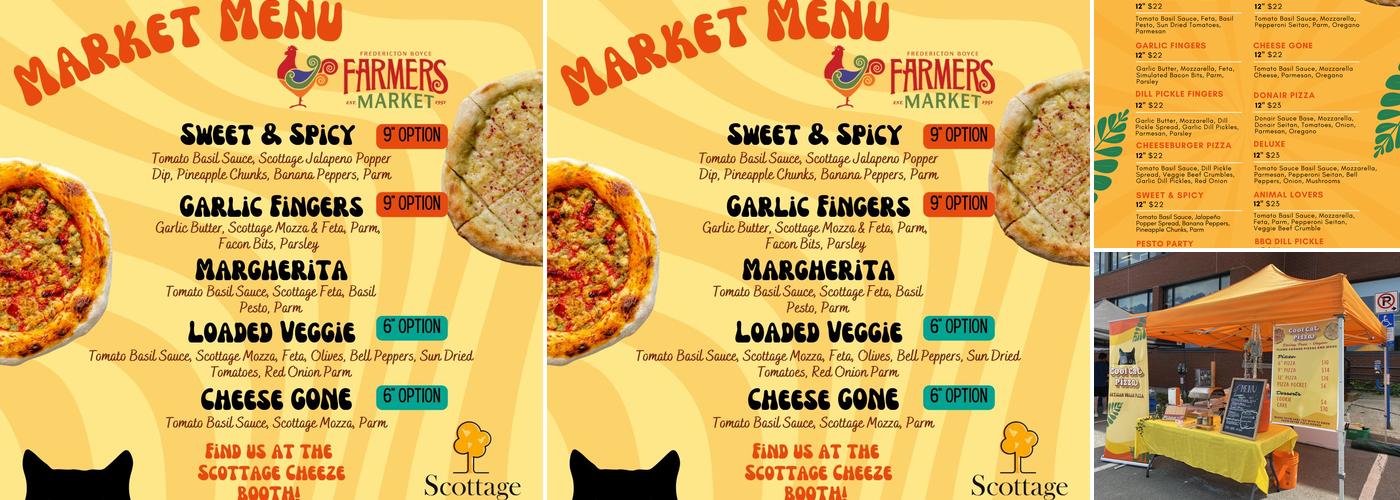 Cool Cat Pizza Menu