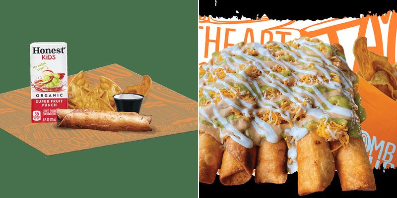 Roll-‘Em-Up Taquitos Menu