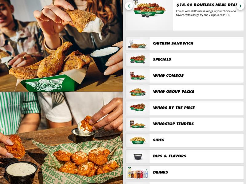 Wingstop Menu