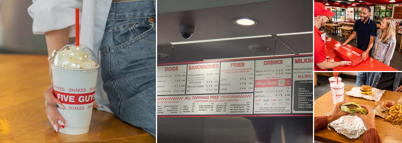 Five Guys Menu